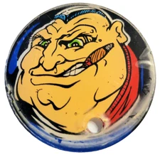 JUNK YARD ~ Williams Pinball 1996 ~ The Boss ~ Promo Plastic ~ NOS Key Fob~NEW!