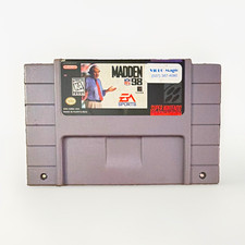 EA SPORTS Madden NFL 98 for Nintendo SNES NTSC-U/C (US/Canada) Cartridge
