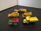 MATCHBOX LESNEY LOT OF FIVE MODELS INC CATERPILLAR BULLDOZER