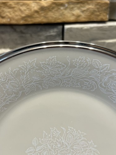 Piatto insalata Lenox China Moonspun USA, usato in ottime condizioni diametro 8" - Foto 5 di 8