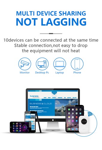 4G LTE Portable WiFi Hotspot, 300Mbps, FDD/TDD Bands, Pocket Router For Travel - 第 5/9 張圖片