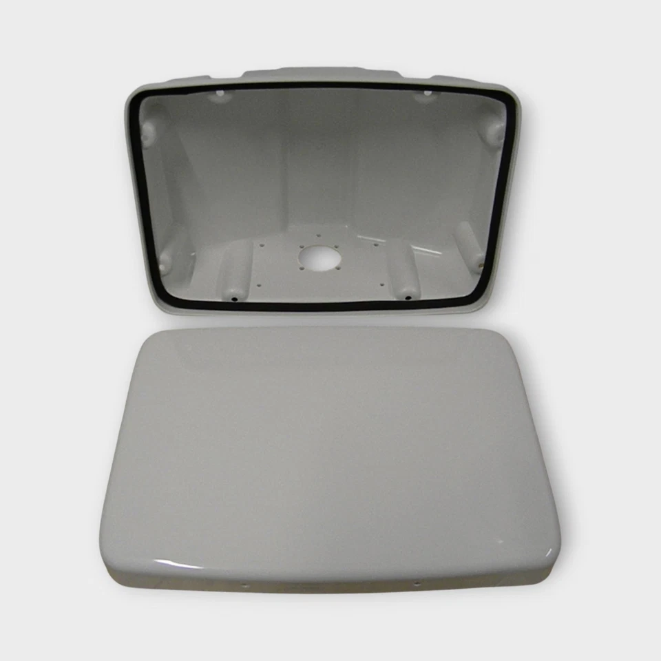 Cápsula de cubierta sin cortar Scanstrut SPD-8D-W 8" NUEVA-CAJA ABIERTA/BLEMA 8,6"x12,8" espacio utilizable Foto 2 de 4