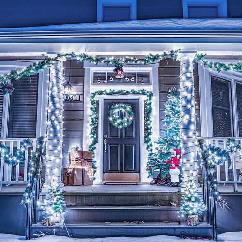 100 LED Solar String Lights Outdoor Garden Party Xmas Fairy Wedding Lamp - Picture 3 of 19