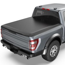 6.5Ft Soft Vinyl Roll Up Truck Bed Tonneau Cover