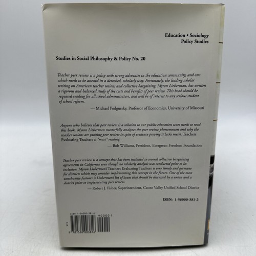 Teachers Evaluating Teachers : Peer Review and the New Unionism by Myron... - Picture 4 of 11