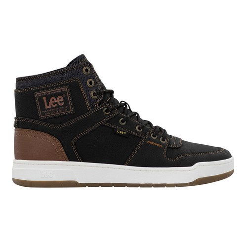Lee Daybreaker High Top  Mens Black Sneakers Casual Shoes M000066-0860