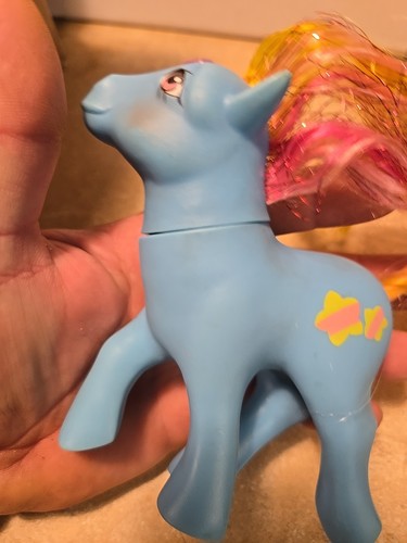 Vintage 1984 Hasbro My Little Pony Princess Brush ‘N Grow Ponies Star Gleamer G1 - Picture 6 of 8