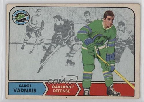 Carol Vadnais #81 1968 O-Pee-Chee card