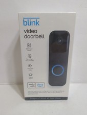 Blink Video Doorbell Battery or Wired HD Live View Two Way Audio Motion Black