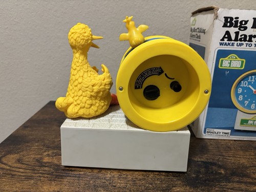 Sveglia Parlante Big Bird Con Scatola Manca Chiave Sveglia Leggi Descrizione - Foto 5 di 13