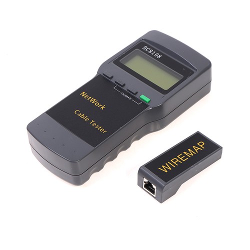 SC8108 Network Tester Meter RJ45 Cat5e Cat6 UTP Unshield LAN Cable Test FG - Photo 7/12