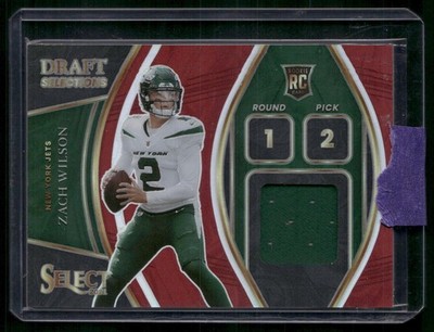 2021 Panini Select #DS-ZWI Zach Wilson Draft Selections