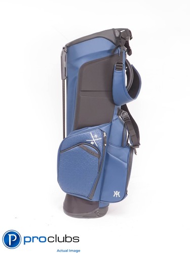 NEW Miura Vessel V PRO Carry / Stand Golf Bag w/RainHood - Blue 445635 - Picture 2 of 5