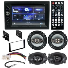 6.2" CD/DVD Bluetooth USB AM/FM Car Stereo & Speakers for 1995-2000 Sierra 1500