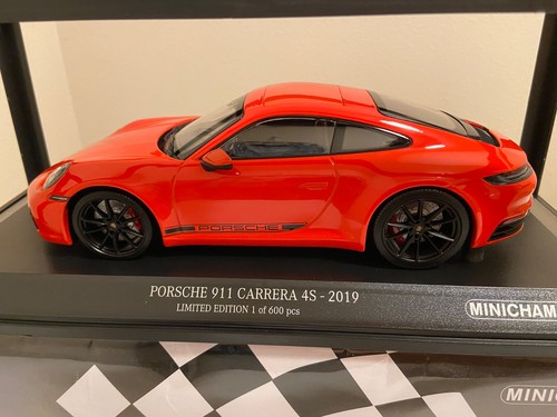 GT SPIRIT Porsche 718 Spyder, Chalk Gray, 1 of 999 Pieces, 1/18 Gorgeous & New - Picture 17 of 18