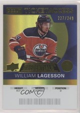 2021 Credentials 2020-21 Debut Ticket Access Yellow 227/249 William Lagesson 0b3
