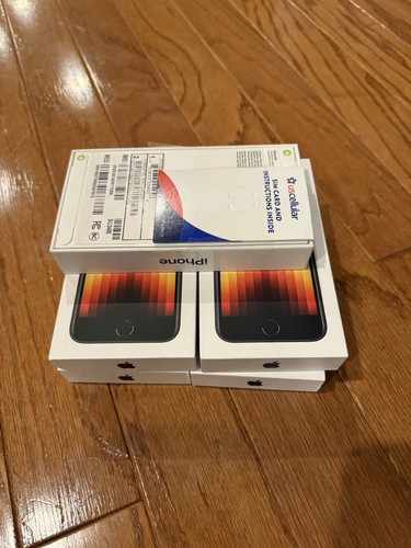 Apple iPhone SE3 Prepaid Smartphone locked to US Cellular - Picture 2 of 2