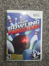 AMF Bowling: Pinbusters (Nintendo Wii, 2007) Free Fast Shipping 