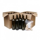 Green Wine Bottles 750ml Including Corks 75cl Box of 24 Winemaking Homebrew