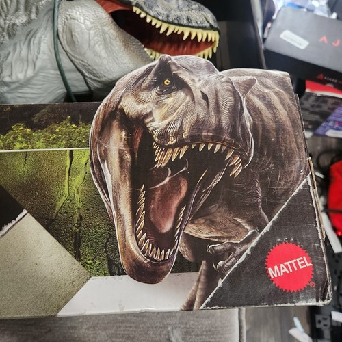 Modellino dinosauro Jurassic World Rebirth Super Colossal Tyrannosaurus Rex nuovo!! - Foto 6 di 13