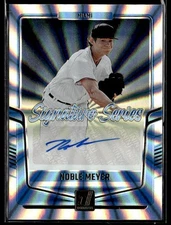 L34,850 - 2024 Donruss Signature Series Laser #58 Noble Meyer Auto