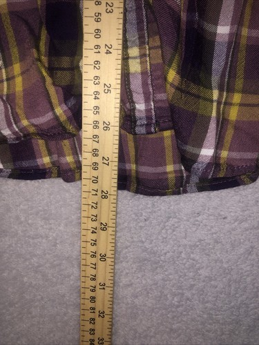 New York Company Shirt Women’s Large Button Up Flannel - Picture 7 of 8