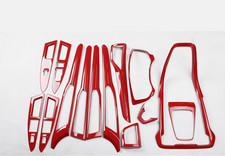 Red Carbon Fiber Full Interior Kit Cover Trim For Ford Fusion Mondeo 2013-2016 Red Carbon Fiber Full Interior Kit Cover Trim For Ford Fusion Mondeo 2013-2016