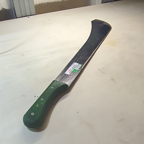 Lobster Machete Rozador 22" Heavy Duty Bolo Machete Green Black