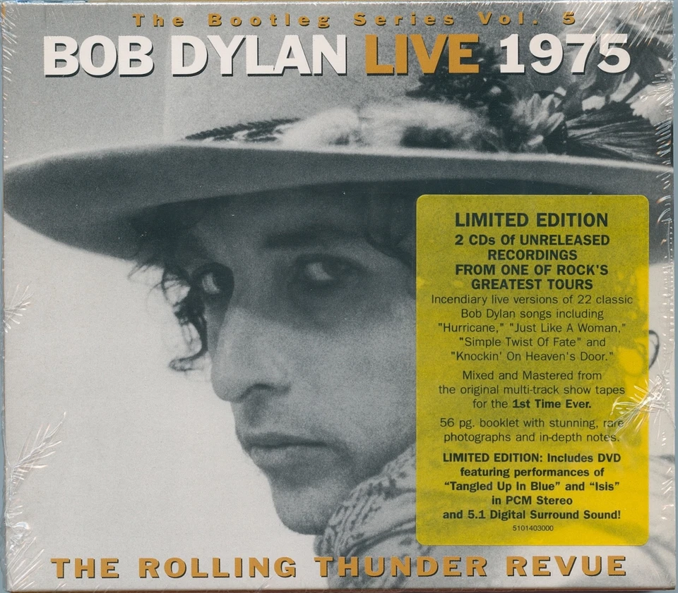 Bob Dylan - Live 1975 (The Rolling Thunder Revue) | 2x CD + Bonus DVD, Lim. Ed.