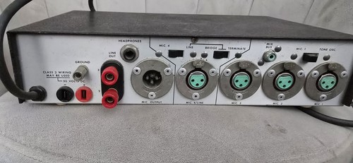 VINTAGE Shure Brothers Modell M67 Serie professionelles Mikrofon Mixer - Bild 6 von 8