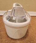 Pampered Chef Electric Ice Cream Maker Model 1534 Compact 1 qt-Tested, working