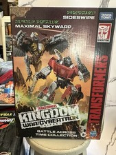 Hasbro Transformers  Battle Across Time - Sideswipe and Maximal Skywarp - NEW