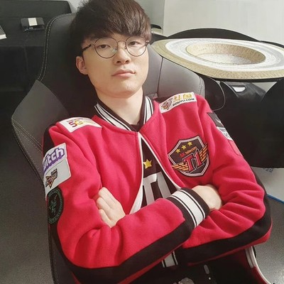 Game LOL World Champion S7 Team SKT T1 Player Uniform Embroidered Logo