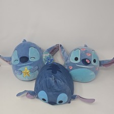 Squishmallow Stitch From Lilo Stitch Plush Toy NWT Lot Of 3 Stich Plush