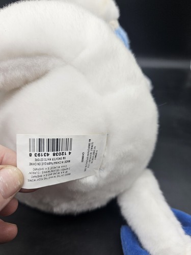 EEYORE White Christmas Disney Store 17” Plush Blue Winter Stuffed Animal Toy - Picture 5 of 7