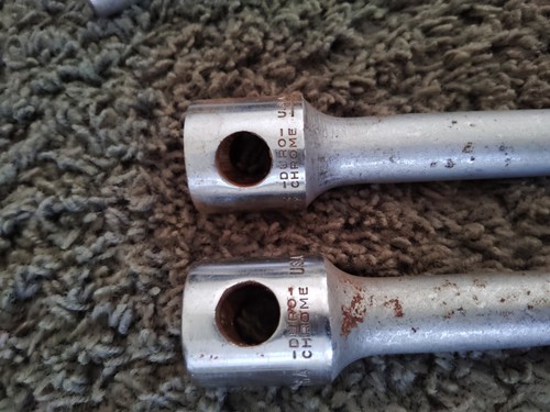 Vintage Duro-Chrome 15 Pc 3/4” Dr Socket Set With Proto 5649 Ratchet - Picture 9 of 11