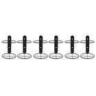 Set of 3 Bottle Holder Decoration Vertical Wall Mount Display