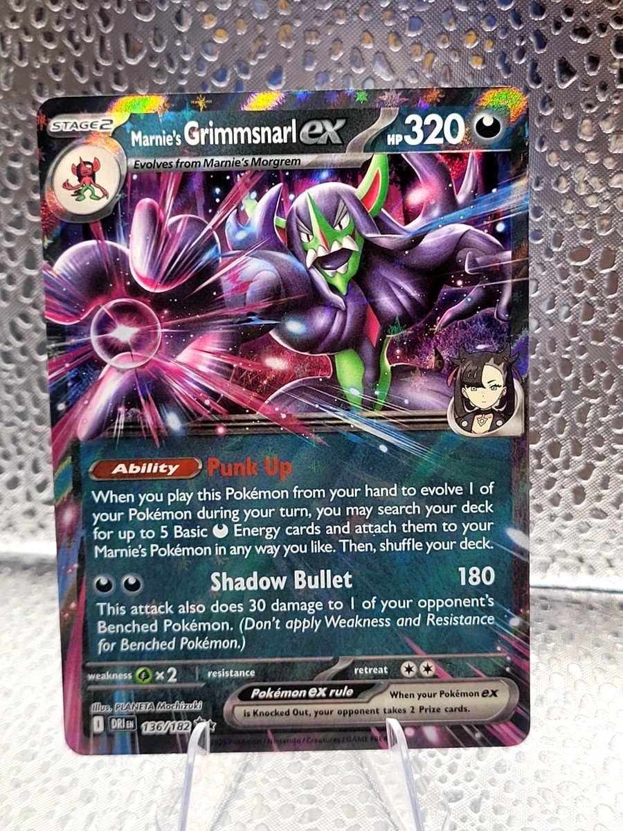 Marnie's Grimmsnarl ex 136/182 Sv10: Destined Rivals Holo | eBay