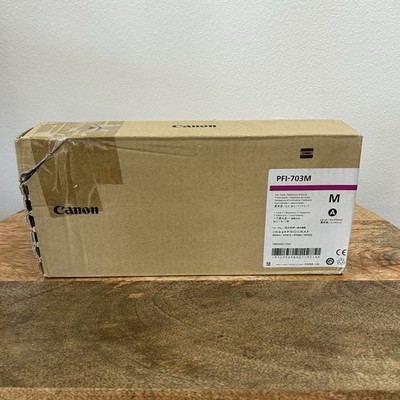 OEM New  Canon PFI-703M magenta iPF810 iPF815 iPF820 iPF825 Expired 2017