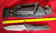 Vintage Aviator Pilot Survival knife by Timberline & sheath 4" blade good cond.