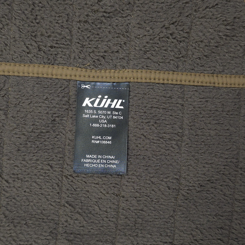 Kuhl The One Jac Shirt Jacket Mens Med Brown Gray Snap Front Insulated NWT FLAW - Picture 17 of 20