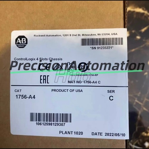 1PCS New Brand 1756-A4 ControlLogix 4 Slots Chassis*In Box - Picture 2 of 5