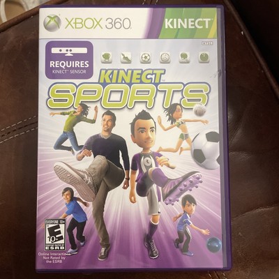 Kinect Sports (Xbox 360, 2010) complete with box and manual tested working