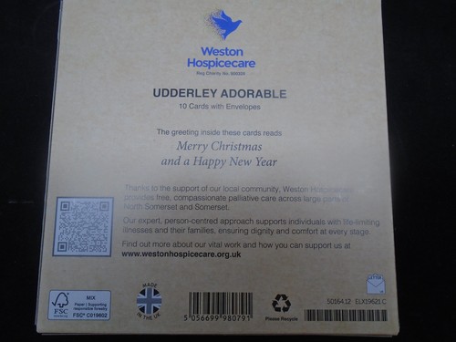 Charity Christmas Cards Various Designs *Free Postage* Packs of 10 16 X 16 Cm - Picture 9 of 61