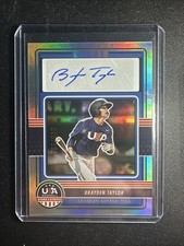 2023 Panini USA Baseball Stars & Stripes - USA  National Team 46/100 Auto