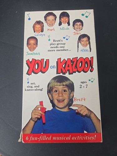 Special Friends You on Kazoo VHS Tape 1989 Lights, Camera, Interaction