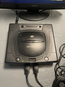 Sega Saturn With Game Tested