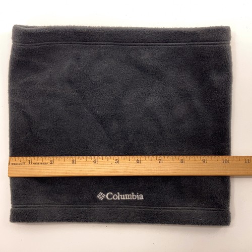 Thin Black Fleece Plain Winter Neck Warmer by Columbia - Picture 6 of 7