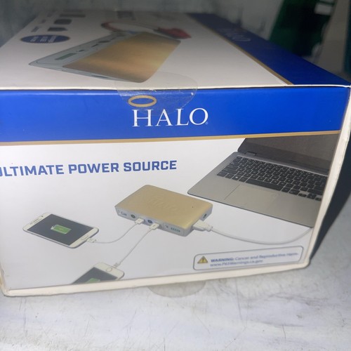 HALO Bolt 58830 mWh Portable Phone Laptop Charger Car Jump Starter with AC Ou... - Picture 3 of 8