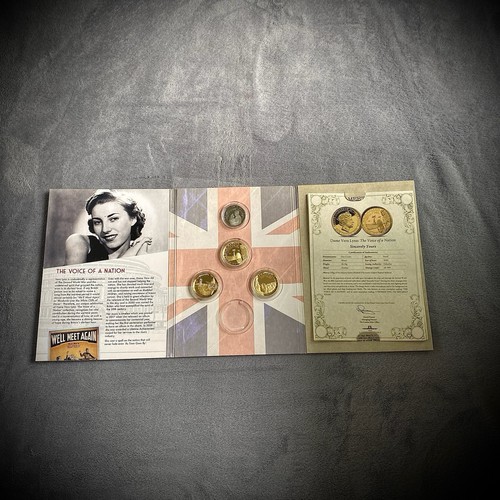Oficina de la Casa de la Moneda de Londres - Dama Vera Lynn - Juego de monedas corona - 4/5 - No completo - Imagen 1 de 19